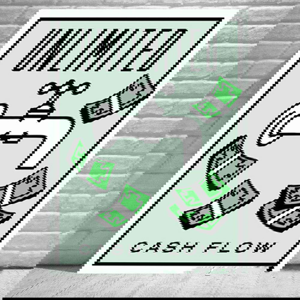 Monopoly Cases Style Graffiti Print Poster Oil Painting Wall Art Money Game - Grand Goldman