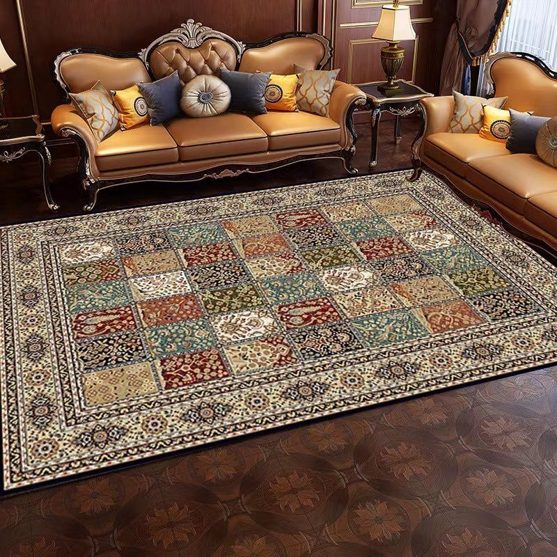 Moroccan Carpet Living Room Ethnic Style Floor Mat - Grand Goldman