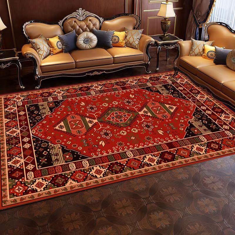 Moroccan Carpet Living Room Ethnic Style Floor Mat - Grand Goldman