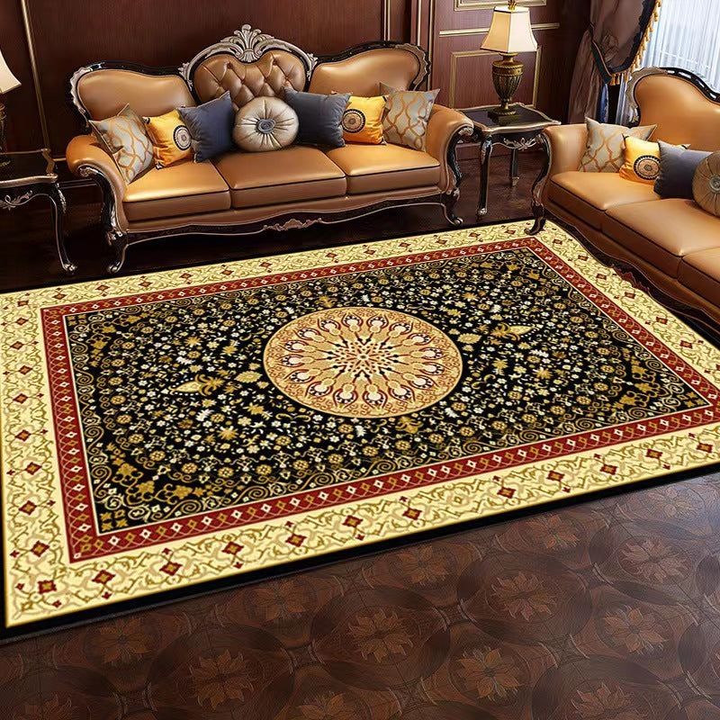 Moroccan Carpet Living Room Ethnic Style Floor Mat - Grand Goldman