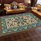 Moroccan Carpet Living Room Ethnic Style Floor Mat - Grand Goldman