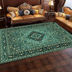 Moroccan Carpet Living Room Ethnic Style Floor Mat - Grand Goldman