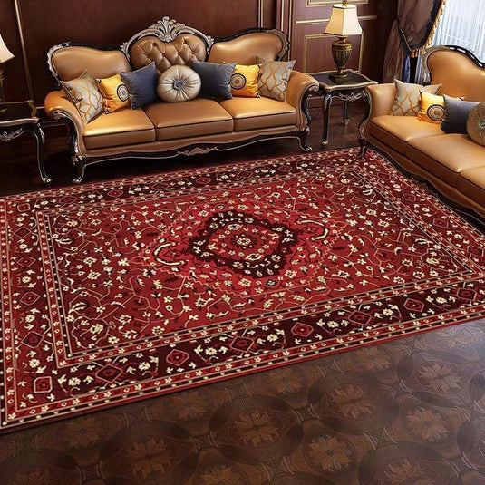 Moroccan Carpet Living Room Ethnic Style Floor Mat - Grand Goldman