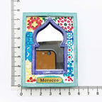 Morocco Magnetic Refrigerator Stickers Morocco Style Wall Basin Travel In Africa Painted Basin Decorative Arts and Crafts gifts - Grand Goldman