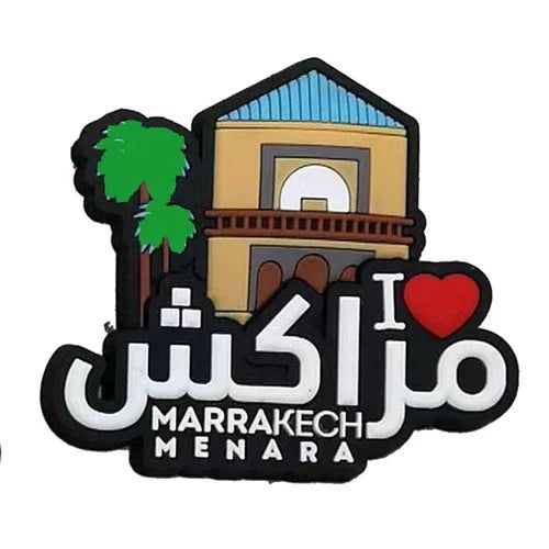 Morocco Refrigerator Stickers Moroccan PVC Magnetic Stickers African Tourist Souvenirs Camel Small Gifts Home decoration - Grand Goldman