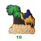 Morocco Refrigerator Stickers Moroccan PVC Magnetic Stickers African Tourist Souvenirs Camel Small Gifts Home decoration - Grand Goldman