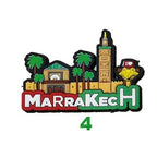 Morocco Refrigerator Stickers Moroccan PVC Magnetic Stickers African Tourist Souvenirs Camel Small Gifts Home decoration - Grand Goldman