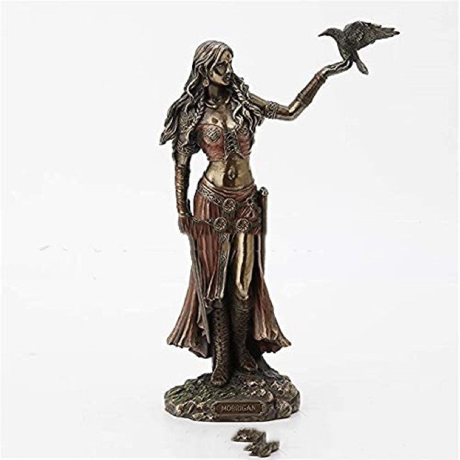 Morrigan Statue Resin Figurine Home Art Decoration Ornament Sculpture Large Size - Grand Goldman