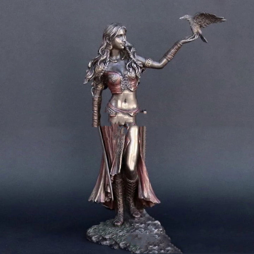 Morrigan Statue Resin Figurine Home Art Decoration Ornament Sculpture Large Size - Grand Goldman