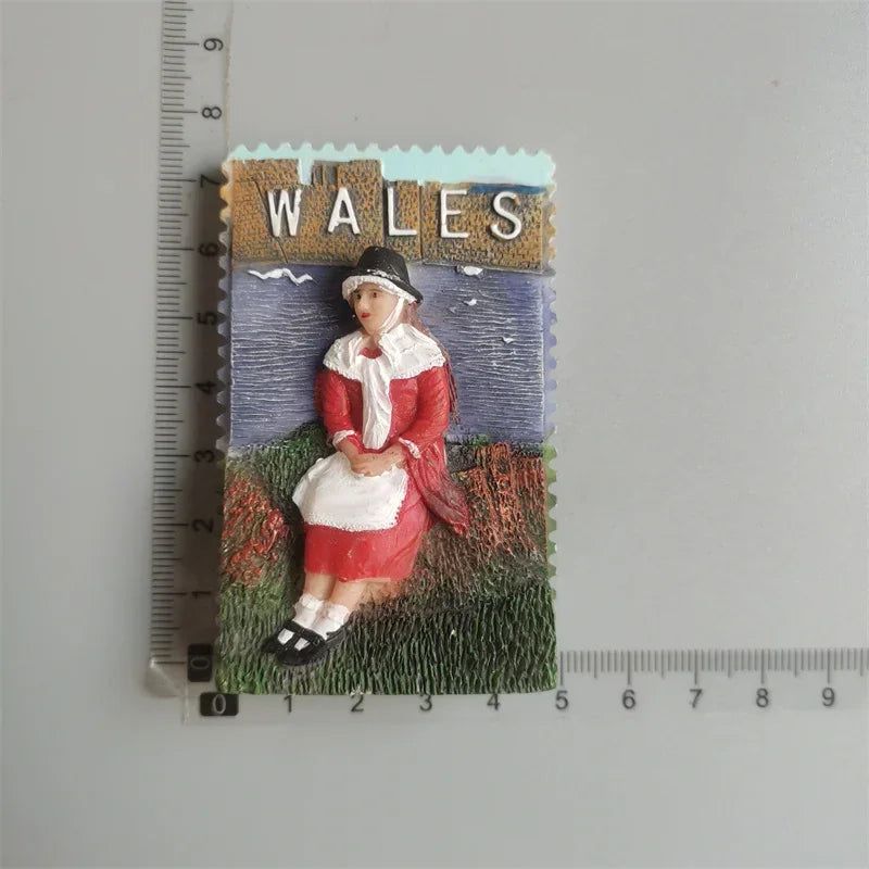 Mozambique Tunisia Sicilia Luxembourg Hungary Puerto Rico Tunisia  Holland  Amsterdam Fridge Magnets Stickers Tourist Souvenir - Grand Goldman