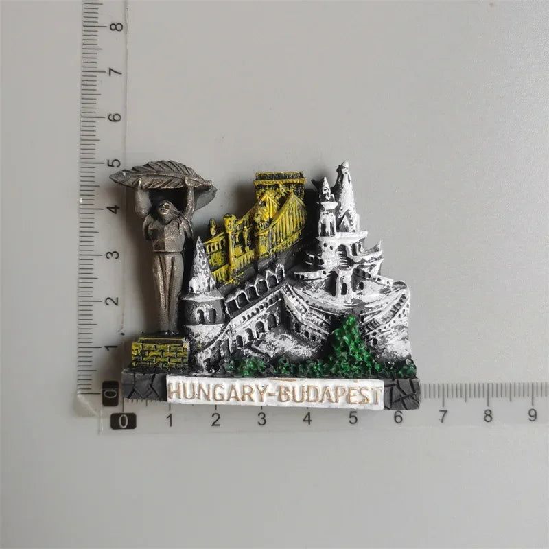 Mozambique Tunisia Sicilia Luxembourg Hungary Puerto Rico Tunisia  Holland  Amsterdam Fridge Magnets Stickers Tourist Souvenir - Grand Goldman