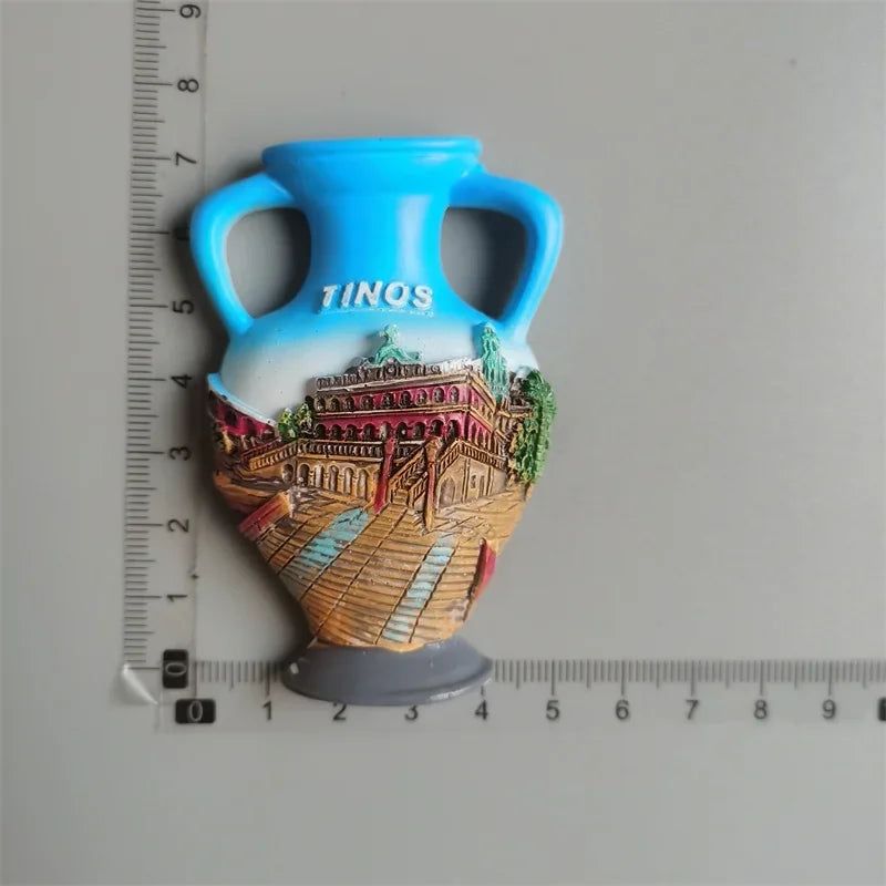 Mozambique Tunisia Sicilia Luxembourg Hungary Puerto Rico Tunisia  Holland  Amsterdam Fridge Magnets Stickers Tourist Souvenir - Grand Goldman