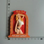 Mozambique Tunisia Sicilia Luxembourg Hungary Puerto Rico Tunisia  Holland  Amsterdam Fridge Magnets Stickers Tourist Souvenir - Grand Goldman