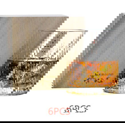 Mu Xin Cup Whiskey Cup Liquor Cup Japanese Glass Water Cup Simple Ins Style - Grand Goldman