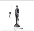 NAIVETY Resin Statue Home Creative Human Sculpture Decorative Ornament - Grand Goldman