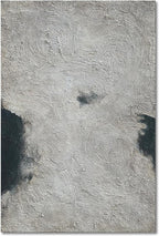 NANKAI Hand-Painted Black and White Abstract Wall Art Contemporary Minimalist Oil Painting Art 45x30 inch Large Painting Art for Home Walls Living Room Hallway Wall Decoration - Grand Goldman