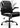 NEO CHAIR Office Chair Adjustable Desk Chair Mid Back Executive Comfortable PU Leather Ergonomic Gaming Back Support Home Computer with Flip-up Armrest Swivel Wheels (Jet Black) - Grand Goldman