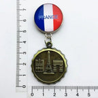 National Flags Fridge Magnet World Tourist Souvenirs Belgium Austria Chile  Refrigerator Magnetic Stickers Collection Gifts - Grand Goldman