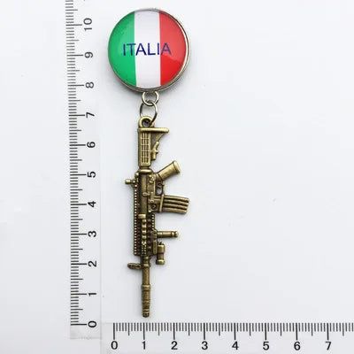 National Flags Fridge Magnet World Tourist Souvenirs Belgium Austria Chile  Refrigerator Magnetic Stickers Collection Gifts - Grand Goldman