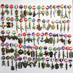 National Flags Fridge Magnet World Tourist Souvenirs Belgium Austria Chile  Refrigerator Magnetic Stickers Collection Gifts - Grand Goldman