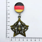 National Flags Fridge Magnet World Tourist Souvenirs Belgium Austria Chile  Refrigerator Magnetic Stickers Collection Gifts - Grand Goldman