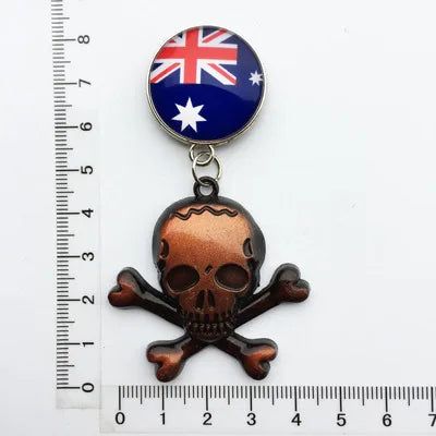 National Flags Fridge Magnet World Tourist Souvenirs Belgium Austria Chile  Refrigerator Magnetic Stickers Collection Gifts - Grand Goldman