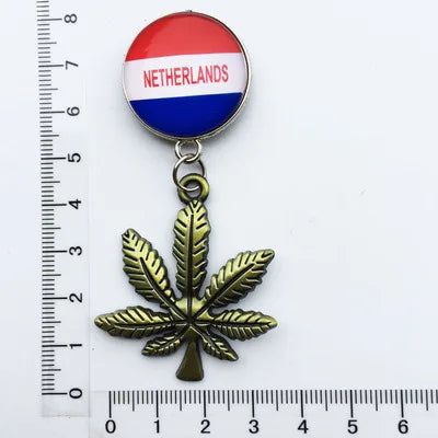 National Flags Fridge Magnet World Tourist Souvenirs Belgium Austria Chile  Refrigerator Magnetic Stickers Collection Gifts - Grand Goldman