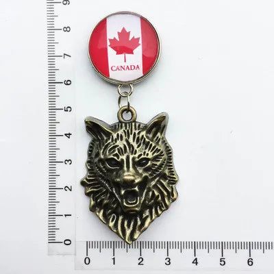 National Flags Fridge Magnet World Tourist Souvenirs Belgium Austria Chile  Refrigerator Magnetic Stickers Collection Gifts - Grand Goldman