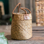 Natural Straw Storage Decoration Flower Basket - Grand Goldman