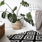 Natural sewed woven storage basket - Grand Goldman