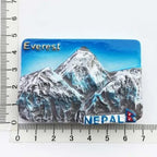 Nepal Fridge Magents Tourist Souvenir Lumbini Durbar Everest Refrigerator Magnetic Stickers Commemorative Magnet Home Decoration - Grand Goldman
