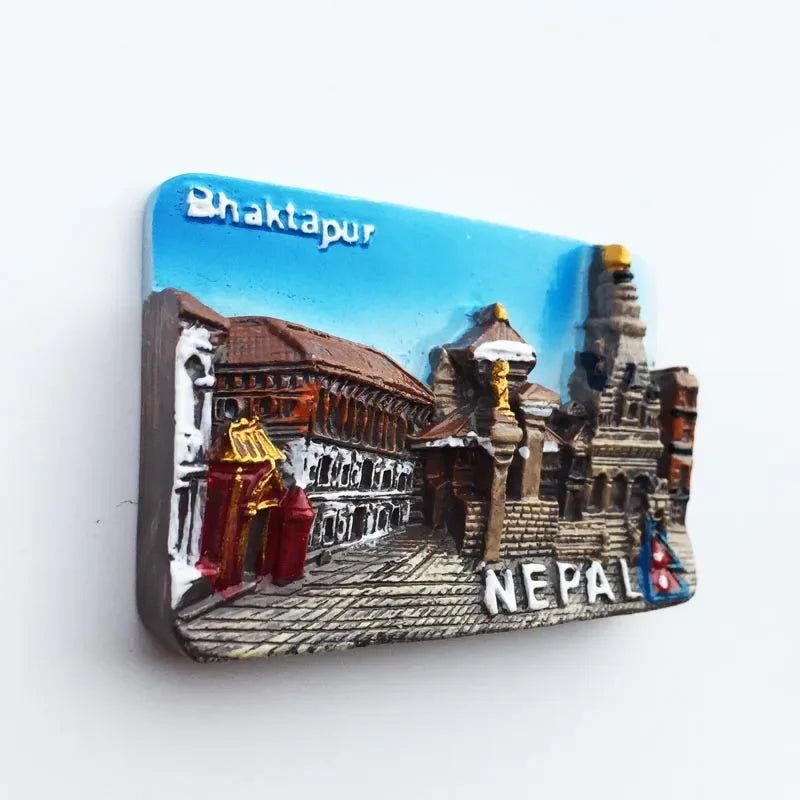 Nepal Fridge Magents Tourist Souvenir Lumbini Durbar Everest Refrigerator Magnetic Stickers Commemorative Magnet Home Decoration - Grand Goldman