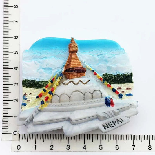 Nepal Fridge Magents Tourist Souvenir Lumbini Durbar Everest Refrigerator Magnetic Stickers Commemorative Magnet Home Decoration - Grand Goldman