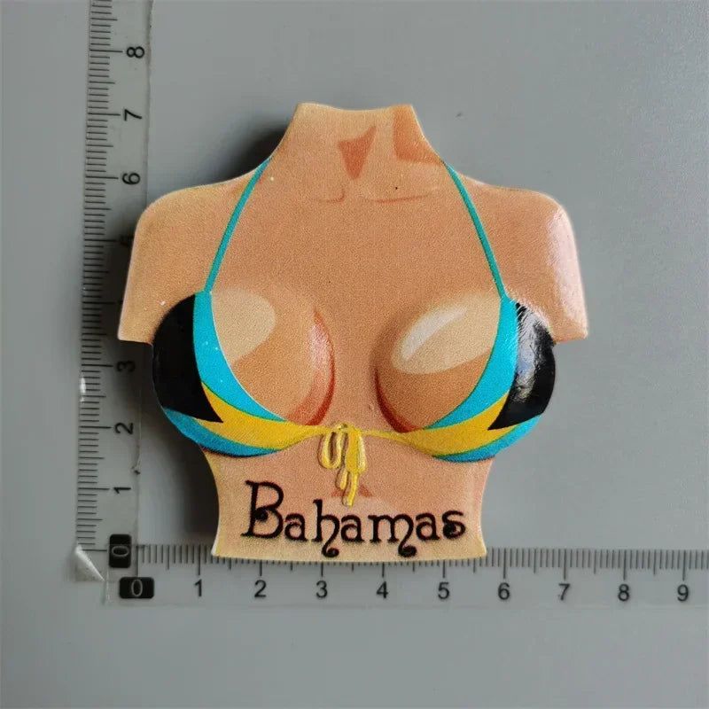 New York London UK Belgium Bahamas Amsterdam Tokyo Japan Greece Dubai Switzerland Italy Spain Tourist Souvenir Magnetic Sticker - Grand Goldman