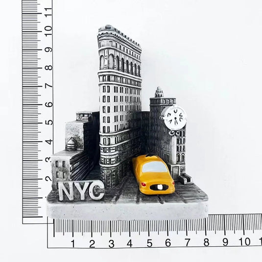 New York The United States Creative Travel Souvenir Decorative Crafts Display USA Landmark Landscape Refrigerator Magnets Gifts - Grand Goldman