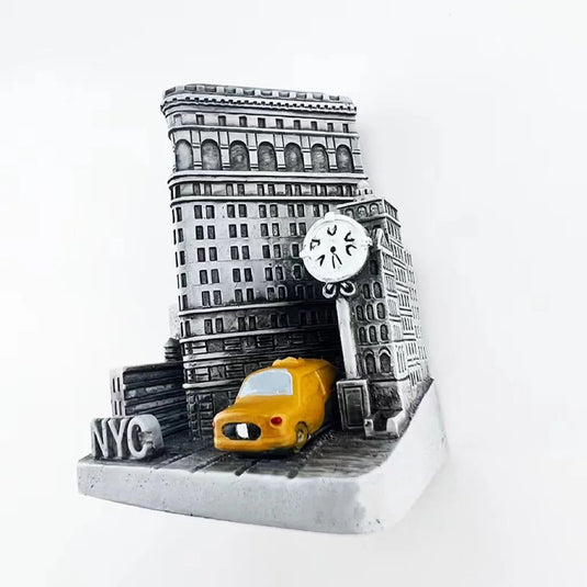 New York The United States Creative Travel Souvenir Decorative Crafts Display USA Landmark Landscape Refrigerator Magnets Gifts - Grand Goldman