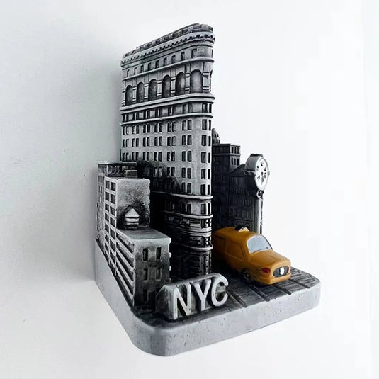 New York The United States Creative Travel Souvenir Decorative Crafts Display USA Landmark Landscape Refrigerator Magnets Gifts - Grand Goldman