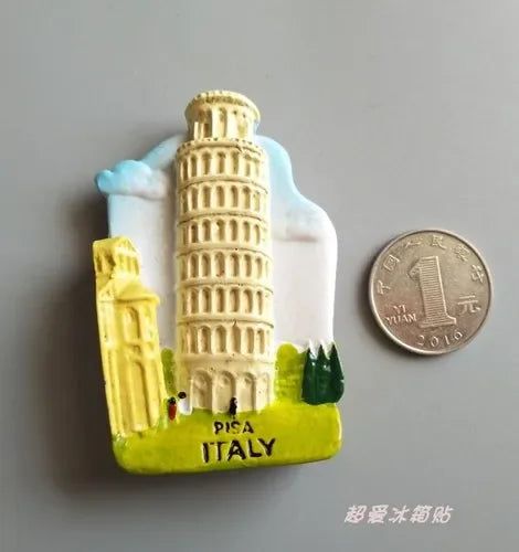 New Zealand French Brussels Italy Sicily Italy Australia Sydney Germany United States Hungary British Tourism Fridge Magnets - Grand Goldman