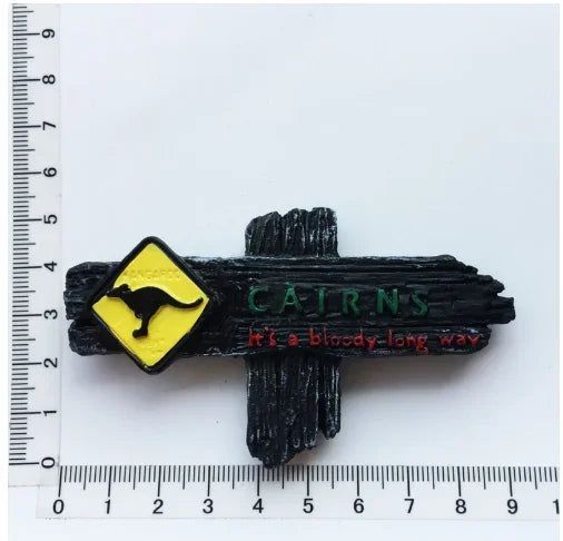 New Zealand French Brussels Italy Sicily Italy Australia Sydney Germany United States Hungary British Tourism Fridge Magnets - Grand Goldman