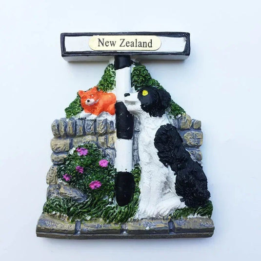 New Zealand Fridge Magnets Tourist Souvenirs Kiwi Sheep Cute Animals Refrigerator Magnetic Stickers on The Fridge Home Decor - Grand Goldman