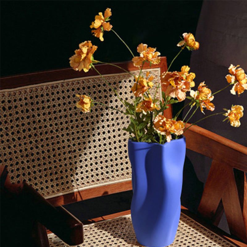 New Arrival Creative Modern Morandi Colorful Unique Shape Home Decoration Ceramic Porcelain Vases - Grand Goldman