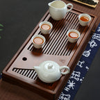 New Carbonized Bamboo Tea Tray - Grand Goldman