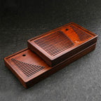 New Carbonized Bamboo Tea Tray - Grand Goldman