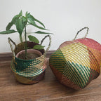 New Hand Woven Storage Basket - Grand Goldman