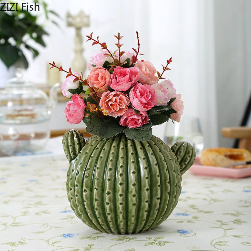 New Nordic Creative Ceramic Vase - Grand Goldman