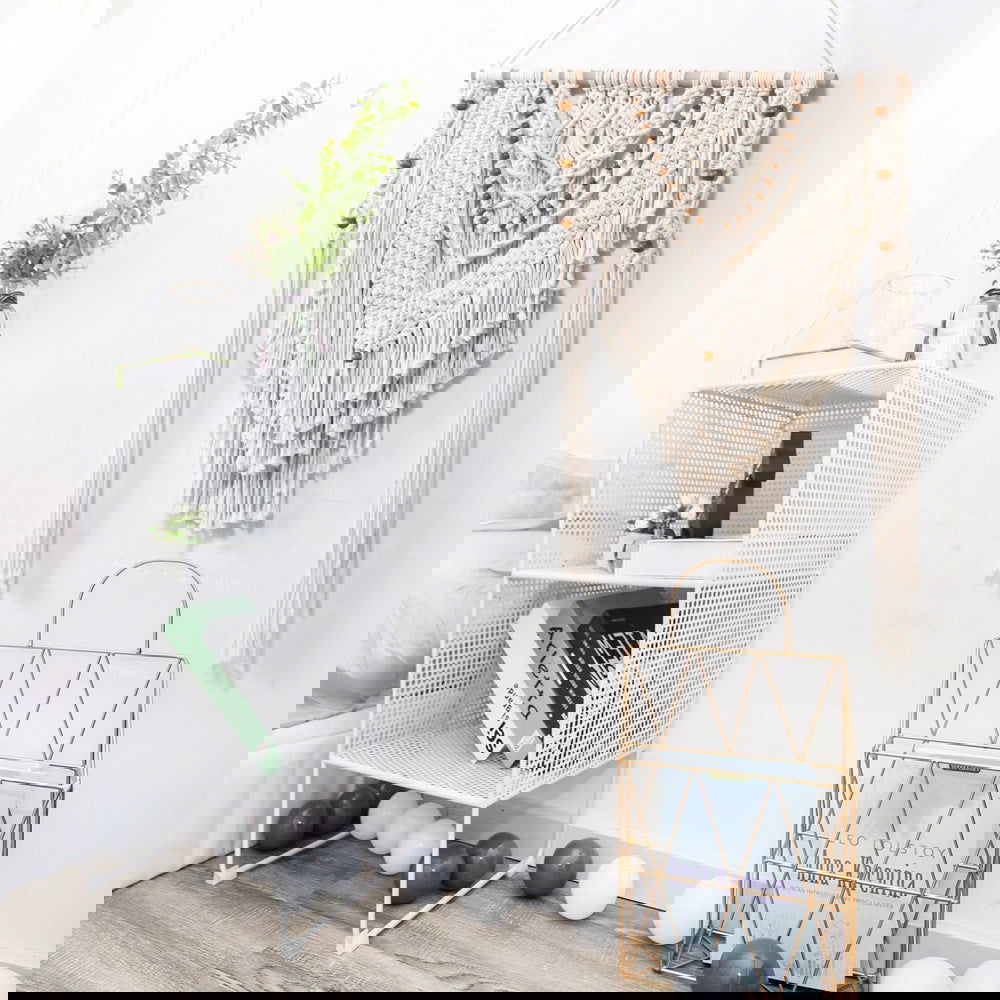 New Retro Style Woven Tapestry Handmade Home Fabric Bedroom Decorative Wall Hangings - Grand Goldman