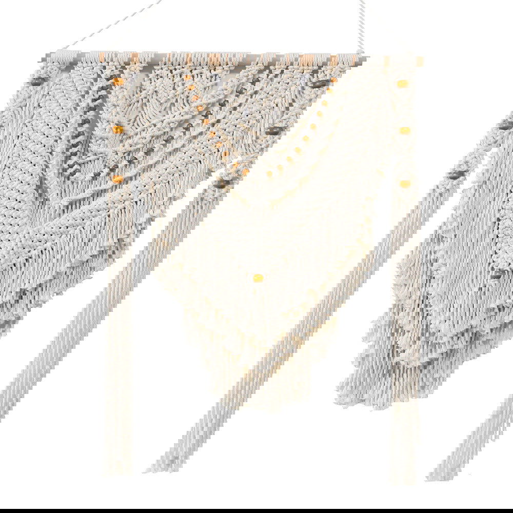 New Retro Style Woven Tapestry Handmade Home Fabric Bedroom Decorative Wall Hangings - Grand Goldman