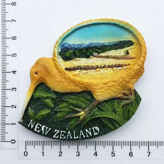 New Zealand Fridge Magnets Tourist Souvenirs Kiwi Sheep Cute Animals Refrigerator Magnetic Stickers on The Fridge Home Decor - Grand Goldman