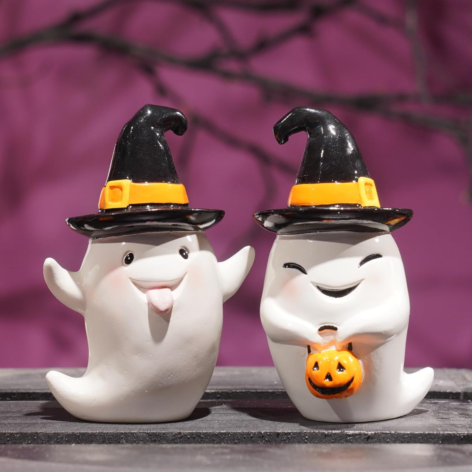 Newman House Studio Skull-Decor Halloween-Decorations - Vintage-Human Head-Sculpture with Crown for Indoor Skull Figurine Home Party Gothic Witchy Room Decor 3.7L x 2.8W x 4.2H inch - Grand Goldman