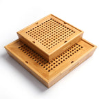 Ningya bamboo tea tray square size tea table - Grand Goldman